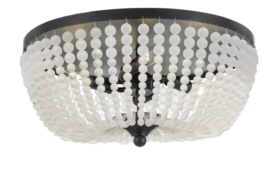 Rylee 18.5" Flush Mount in Antique Gold - Image 9