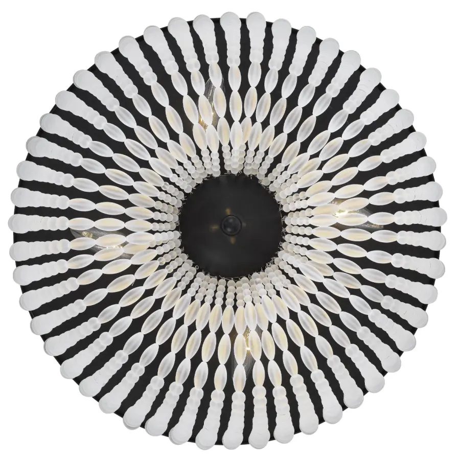 Rylee 18.5" Flush Mount in Antique Gold - Image 10