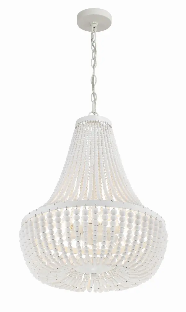 Rylee 18.75" Antique Gold Chandelier - Image 16