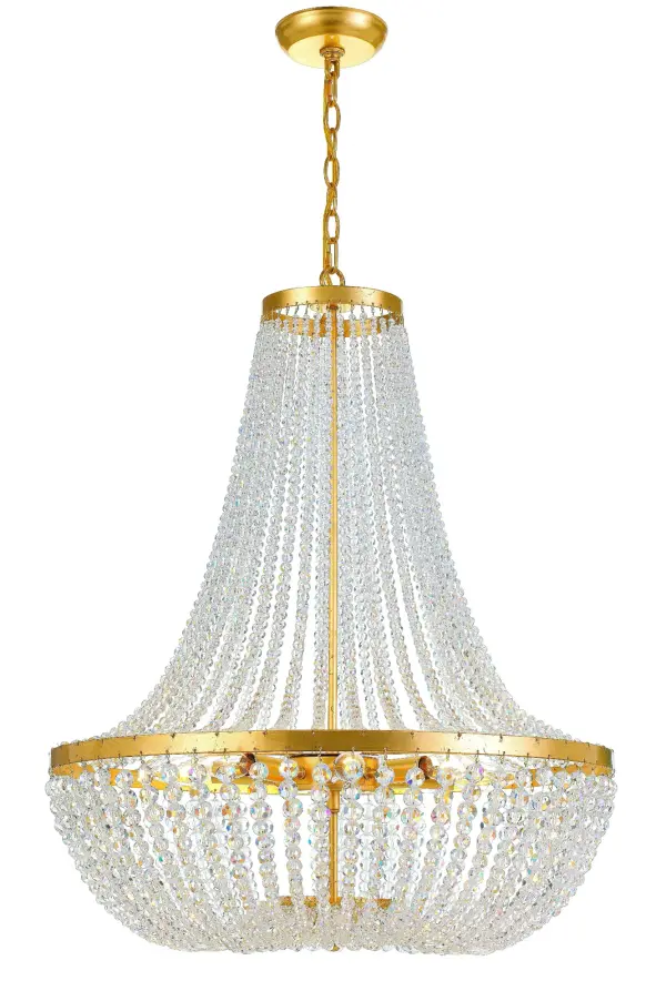 Rylee 24.75" Chandelier in Antique Gold - Image 1