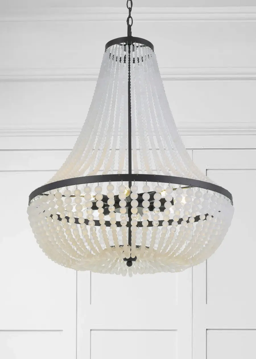 Rylee 24.75" Chandelier in Antique Gold - Image 11
