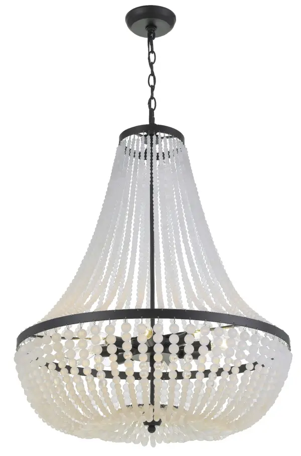Rylee 24.75" Chandelier in Antique Gold - Image 7