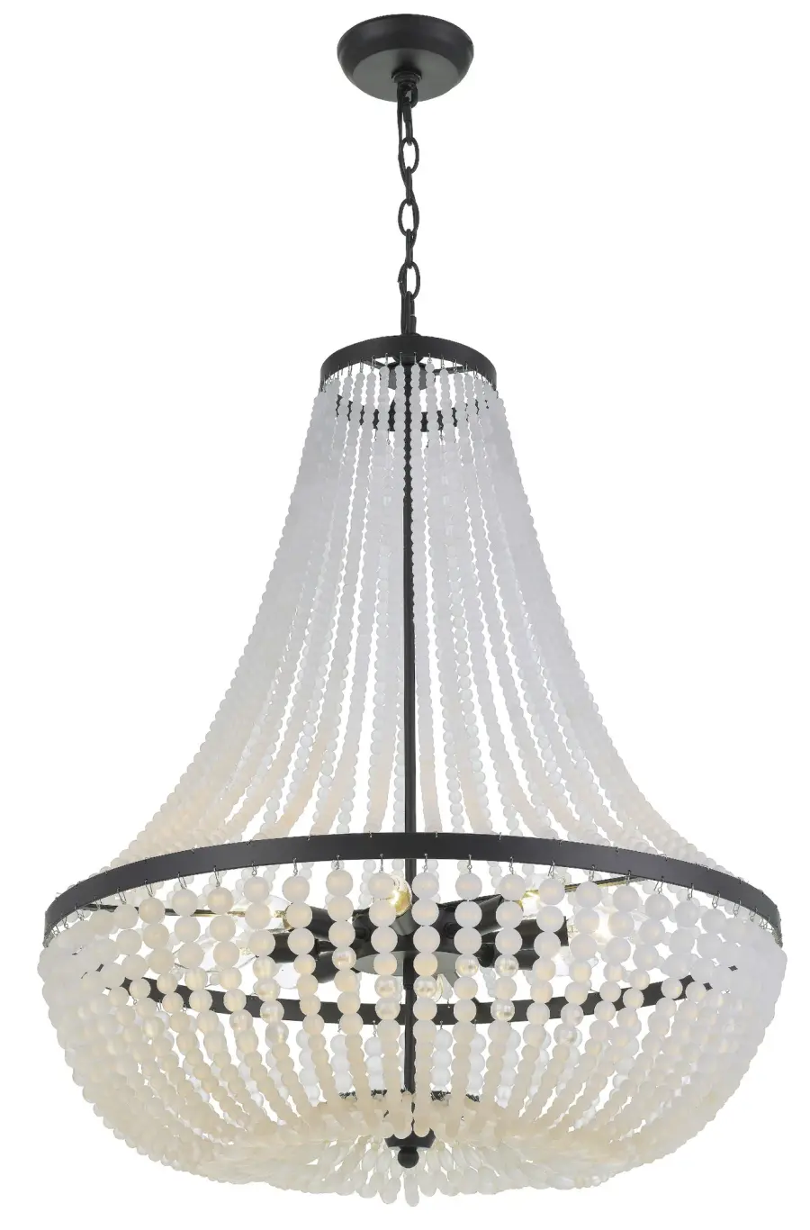 Rylee 24.75" Chandelier in Antique Gold - Image 7