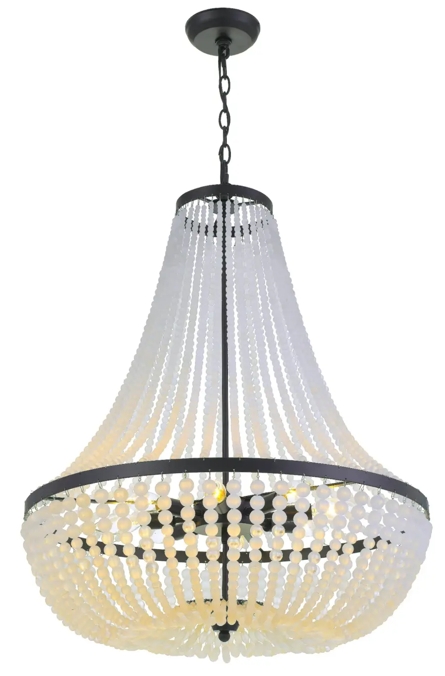 Rylee 24.75" Chandelier in Antique Gold - Image 8