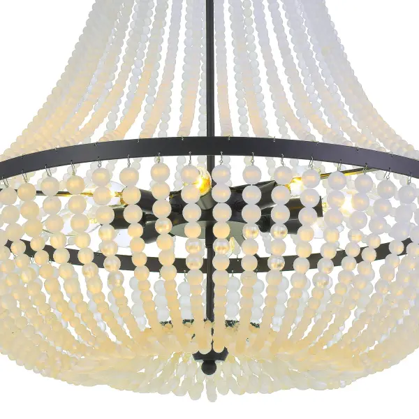 Rylee 24.75" Chandelier in Antique Gold - Image 10