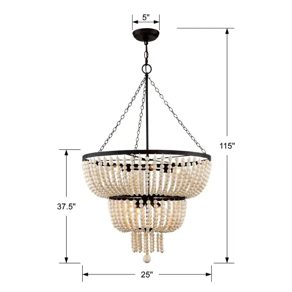 Rylee 24.75" Chandelier - Image 15