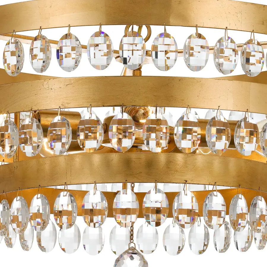 Perla 22" Crystal Chandelier - Image 4