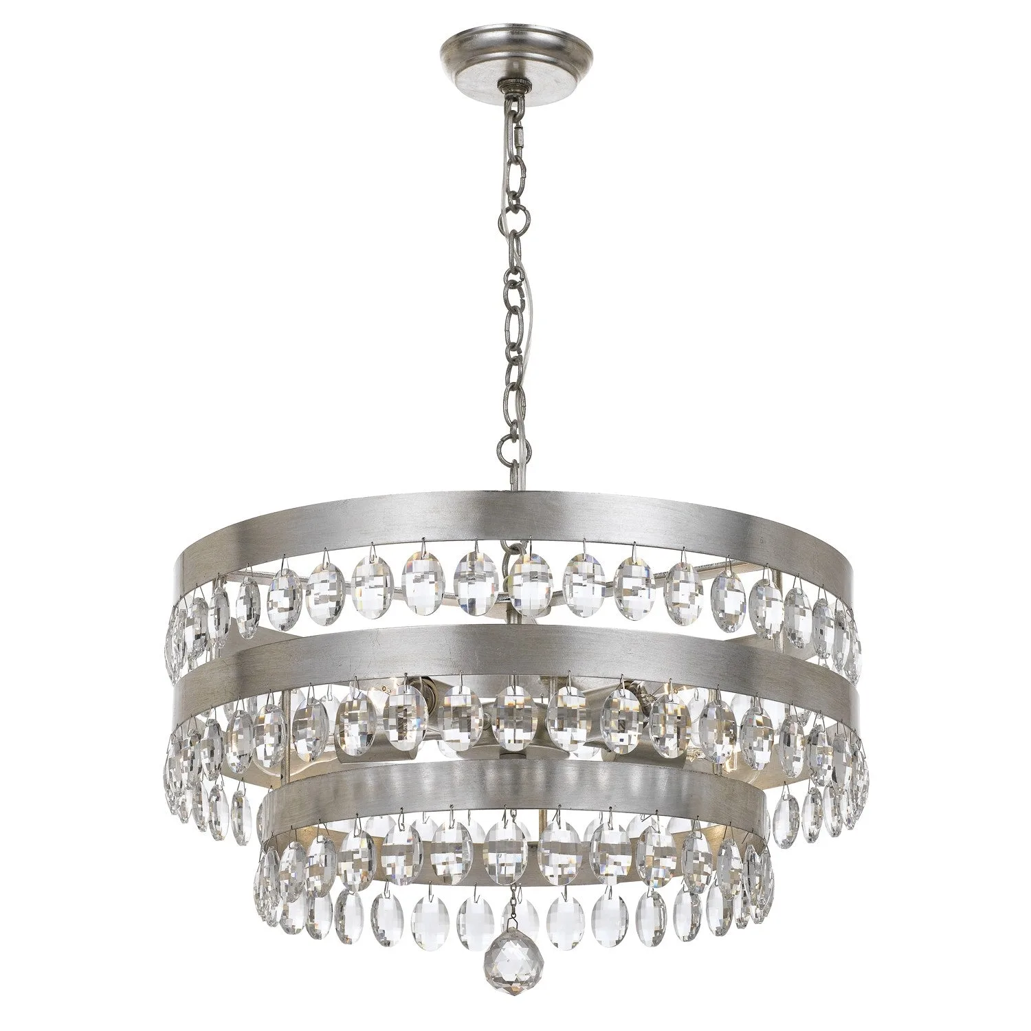 Perla 22" Crystal Chandelier