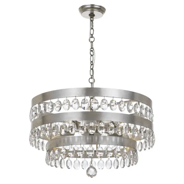 The Perla chandelier masterfully combines traditional crystal craftsmanship with modern design sensibility. Featuring 64 hand-cut crystals arranged on a clean metal frame, it delivers maximum light refraction and sparkle while maintaining a fresh, uncluttered aesthetic.