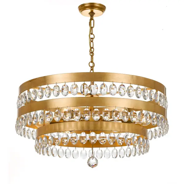 Perla 26" Crystal Chandelier - Image 2