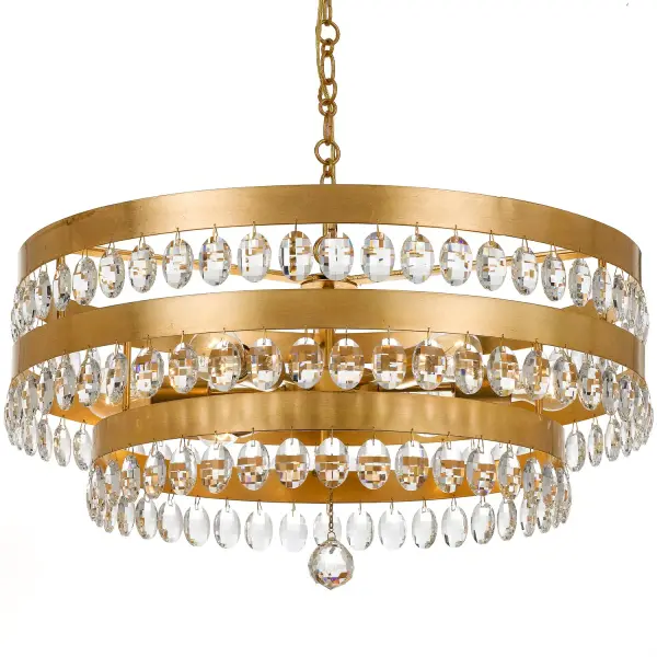 Perla 26" Crystal Chandelier - Image 3