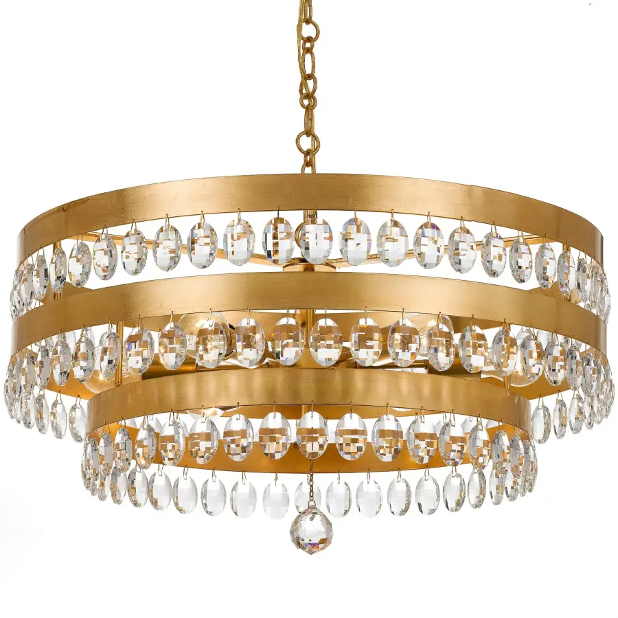 Perla 26" Crystal Chandelier - Image 3