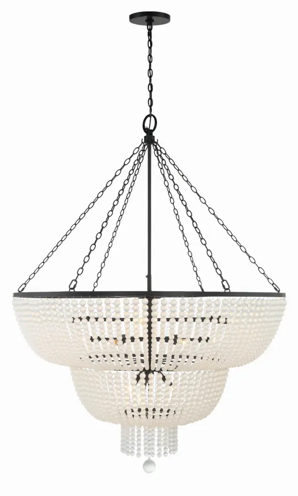 Rylee 48.5" Chandelier in Antique Gold - Image 7