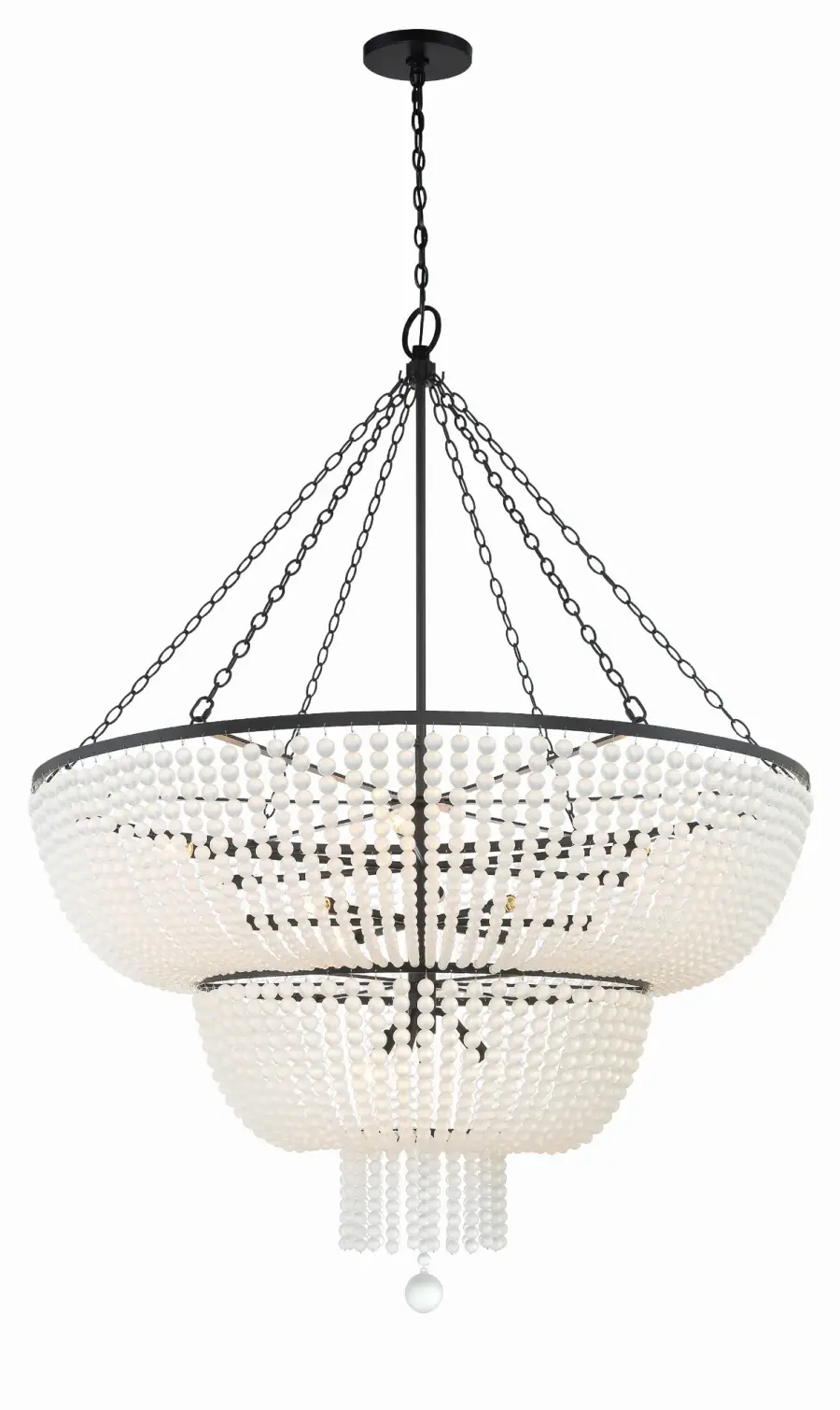 Rylee 48.5" Chandelier in Antique Gold - Image 8