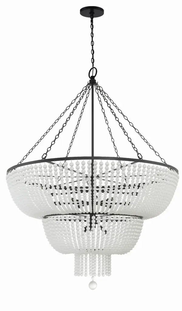 Rylee 48.5" Chandelier in Antique Gold - Image 9