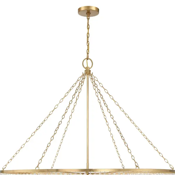 Rylee 60" Chandelier in Antique Gold - Image 6