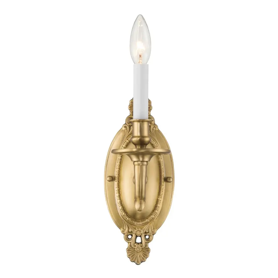 Milford 4.25" Aged Brass Sconce - Image 3