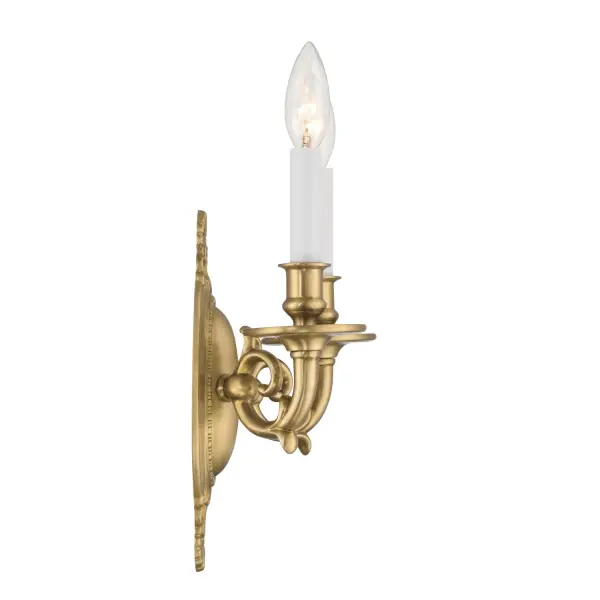 Milford 9.5" Aged Brass Sconce - Image 4