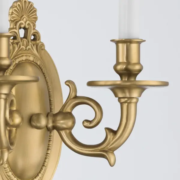 Milford 9.5" Aged Brass Sconce - Image 5