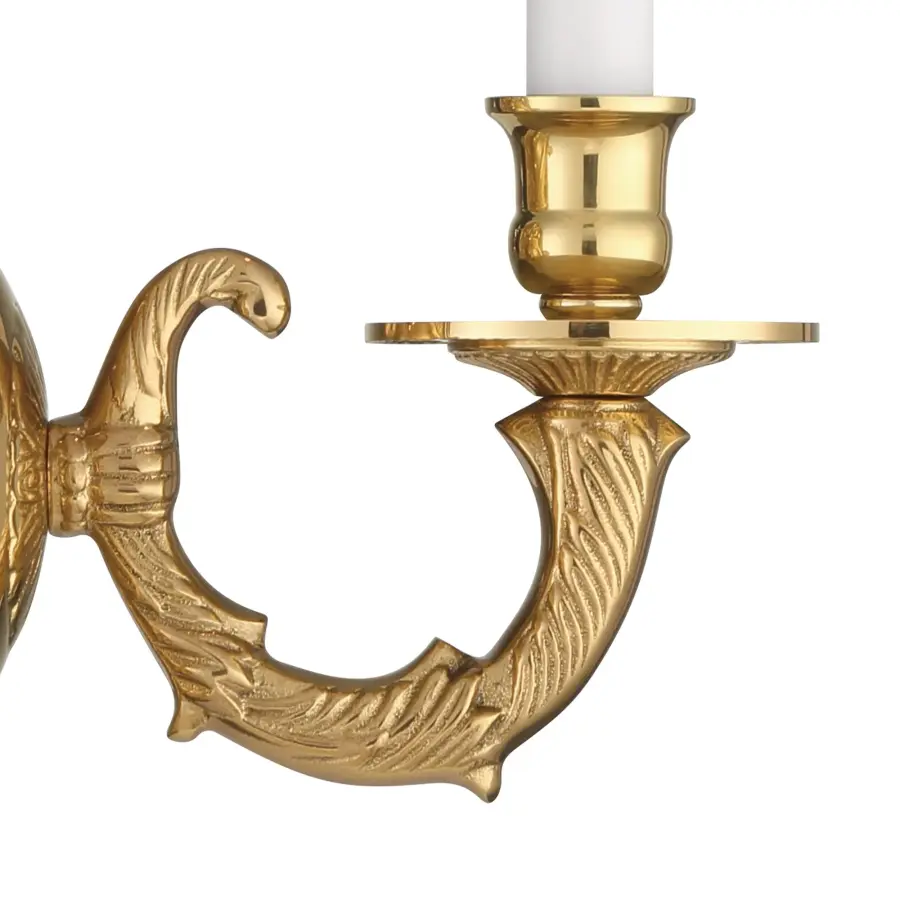 Marlowe 5" Sconce in Polished Brass - Image 5