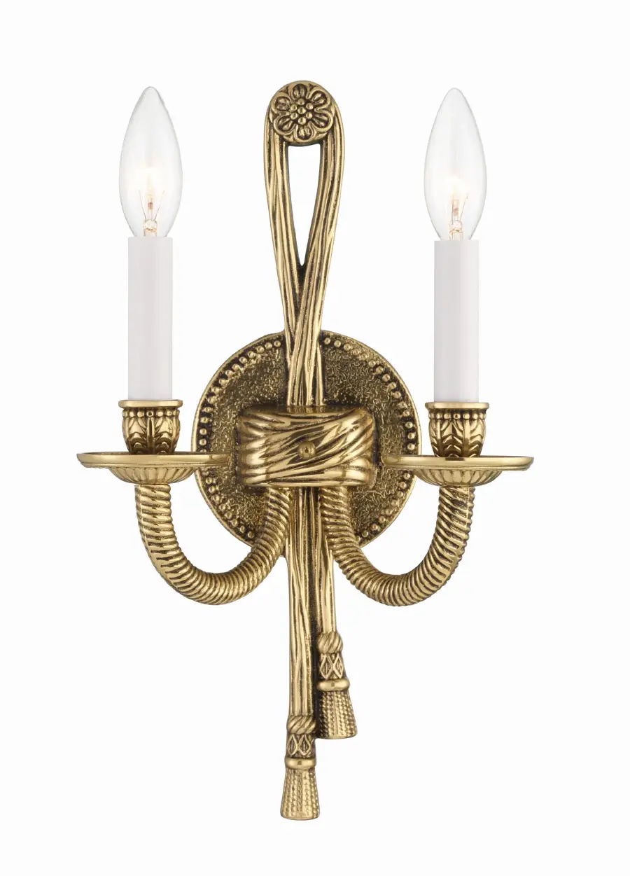 Lexsi 8" Traditional Wall Sconce - Image 1