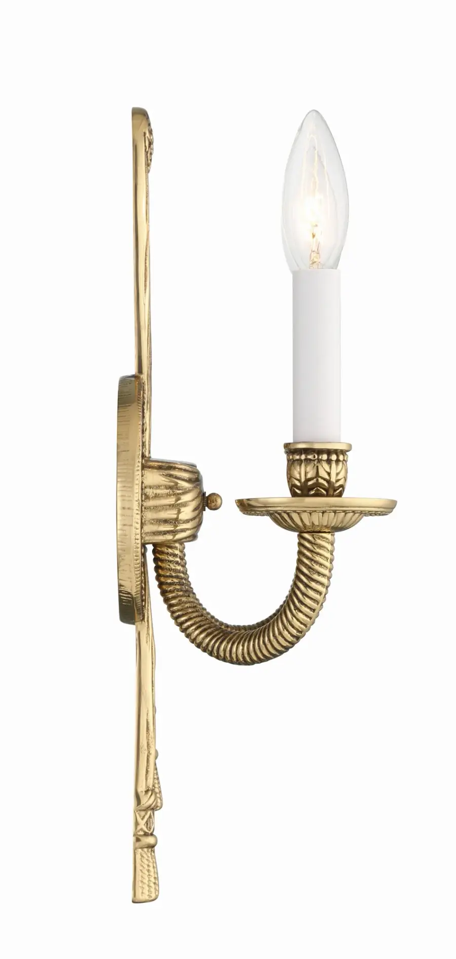 Lexsi 8" Traditional Wall Sconce - Image 3