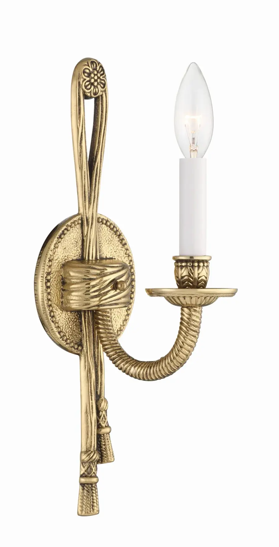 Lexsi 4.5" Traditional Wall Sconce - Image 1