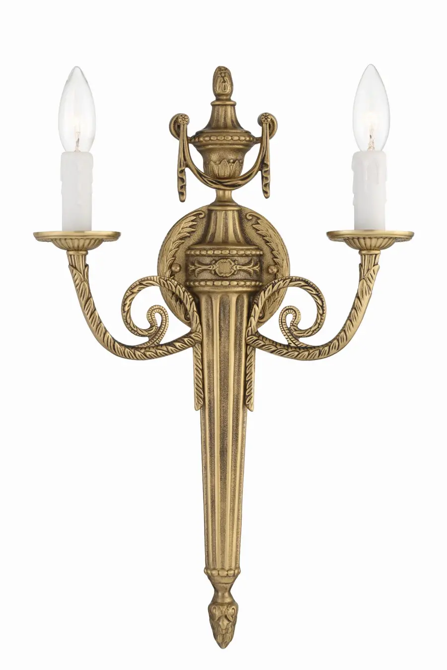 Loxley 12.75" Sconce in Matte Brass - Image 1
