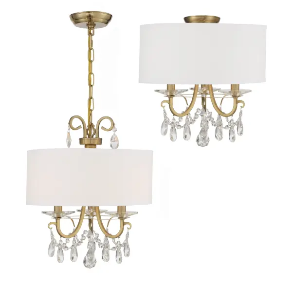 Othello 14" Crystal Chandelier - Image 3