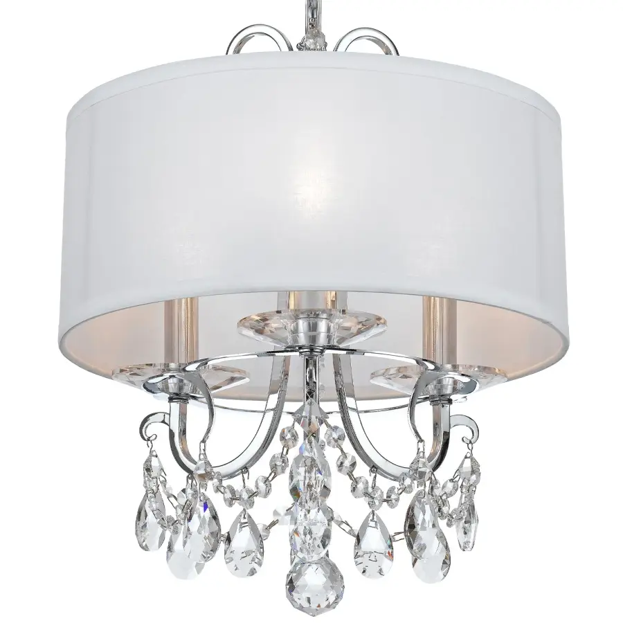 Othello 14" Matte Black Crystal Chandelier - Image 9