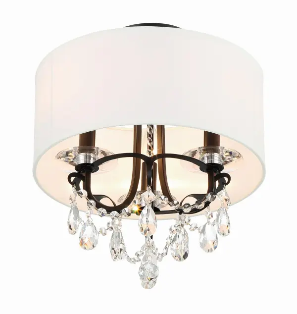 Othello 14" Semi Flush Mount in Polished Chrome - Image 16