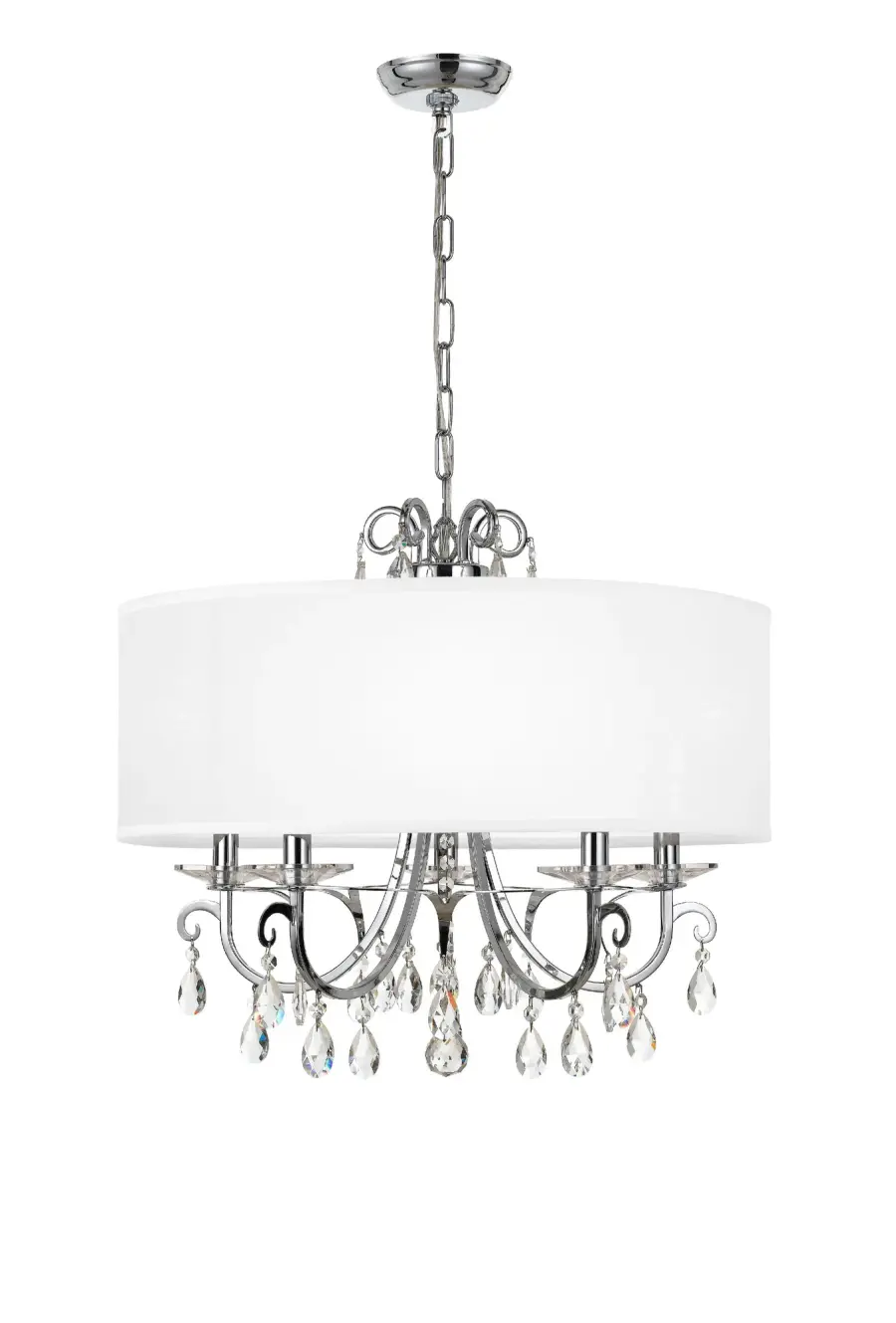 Othello 24" Crystal Chandelier in Vibrant Gold - Image 12