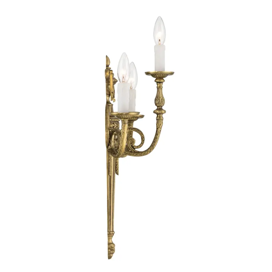 Loxley 12.75" Sconce in Matte Brass - Image 4