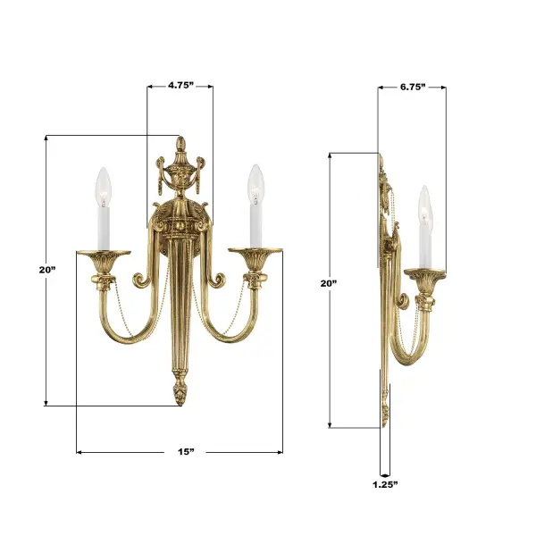 Langley 15" Oil Rubbed Bronze Sconce - Image 7