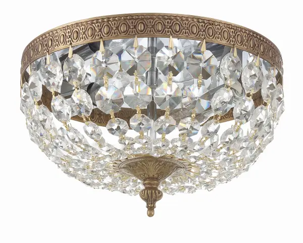 Waltham 10" Flush Mount in English Bronze - Image 2