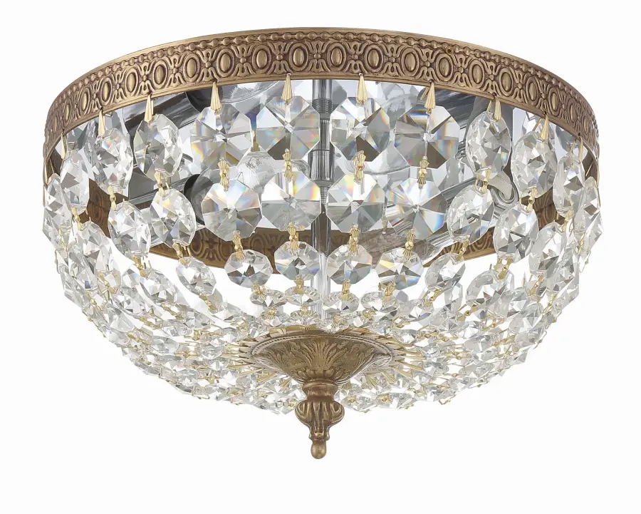 Waltham 10" Flush Mount in English Bronze - Image 2