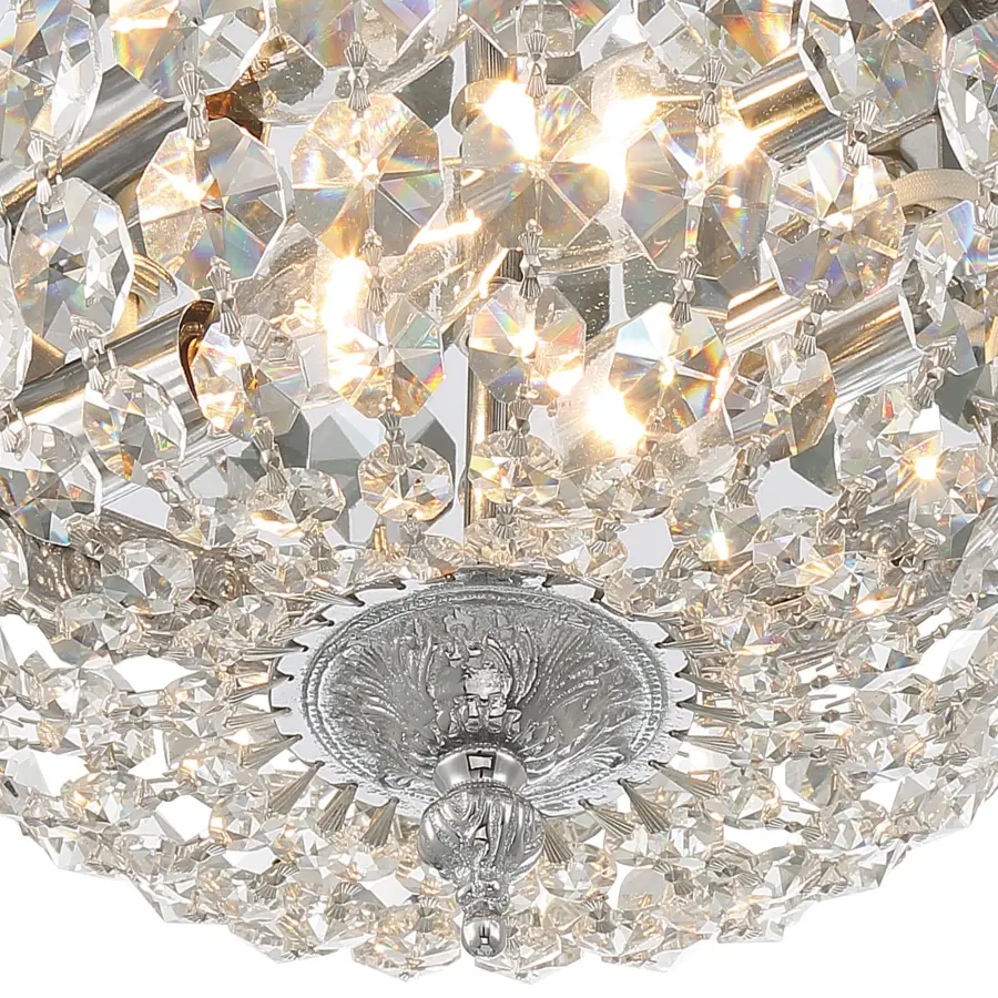 Waltham 10" Flush Mount in English Bronze - Image 19