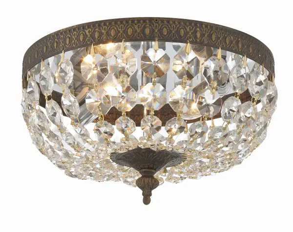 Waltham 10" Flush Mount in English Bronze - Image 8