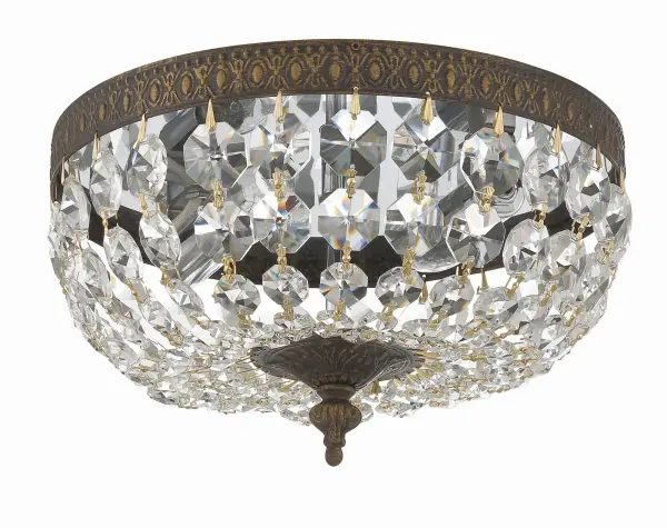 Waltham 10" Flush Mount in English Bronze - Image 9