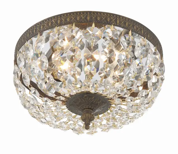 Waltham 10" Flush Mount in English Bronze - Image 10