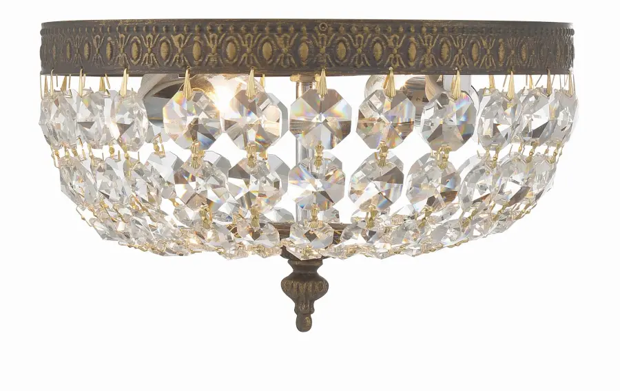 Waltham 10" Flush Mount in Polished Chrome - Image 11