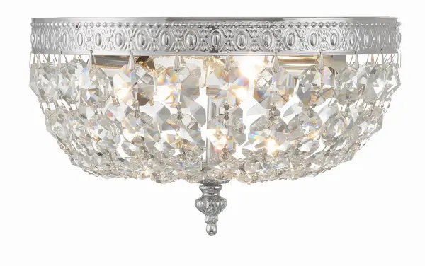 Waltham 10" Flush Mount in Polished Chrome - Image 18