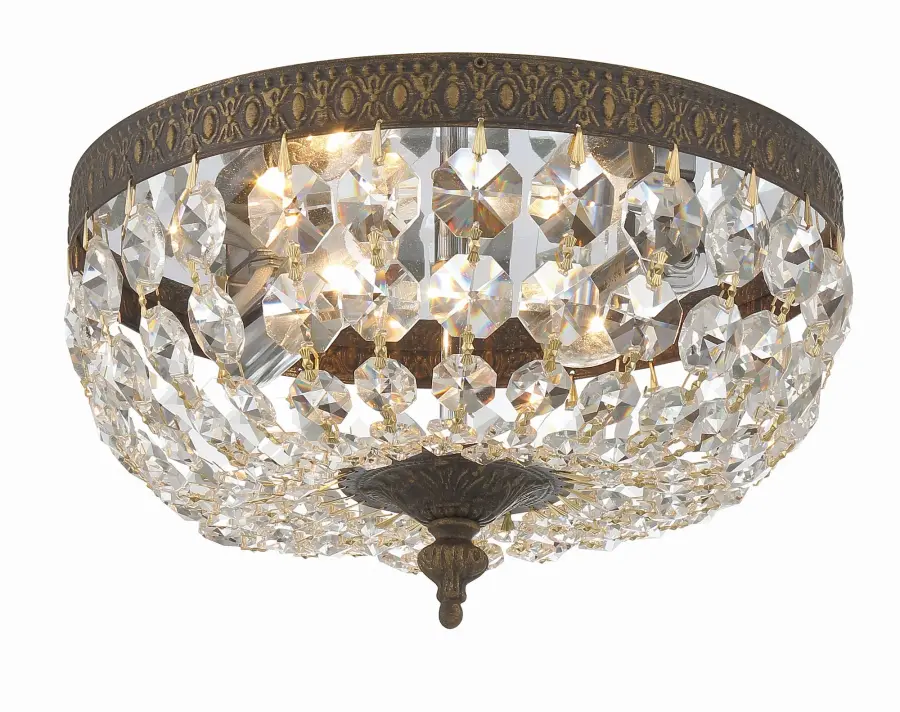 Waltham 10" Flush Mount in Polished Chrome - Image 8