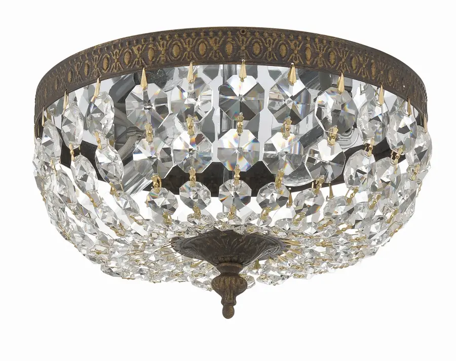 Waltham 10" Flush Mount in Polished Chrome - Image 9