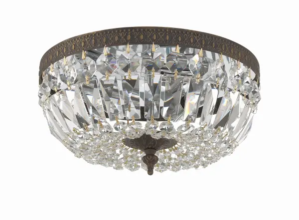 Waltham 12" Flush Mount in English Bronze - Image 11