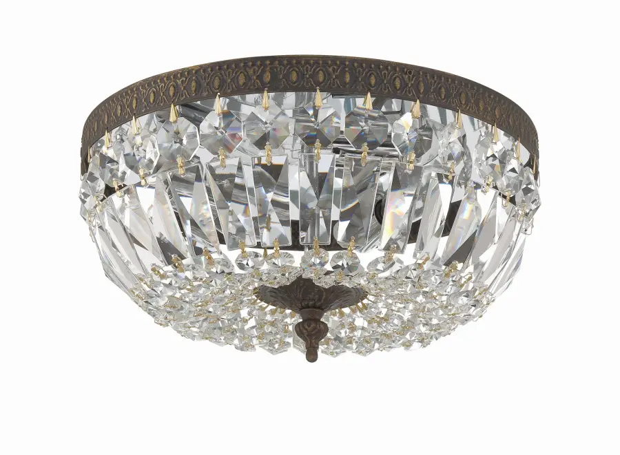 Waltham 12" Flush Mount in English Bronze - Image 11