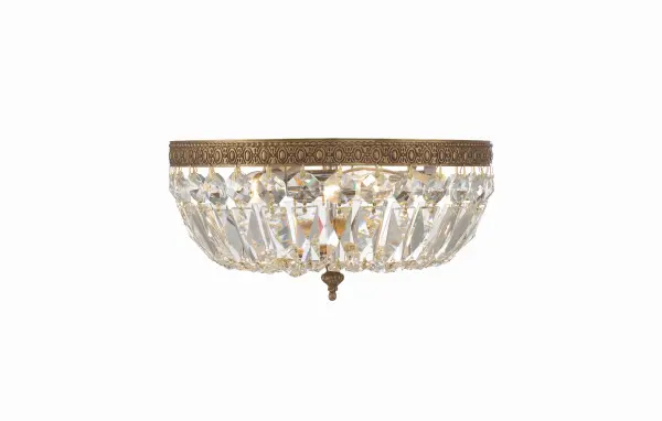 Waltham 12" Flush Mount in English Bronze - Image 4