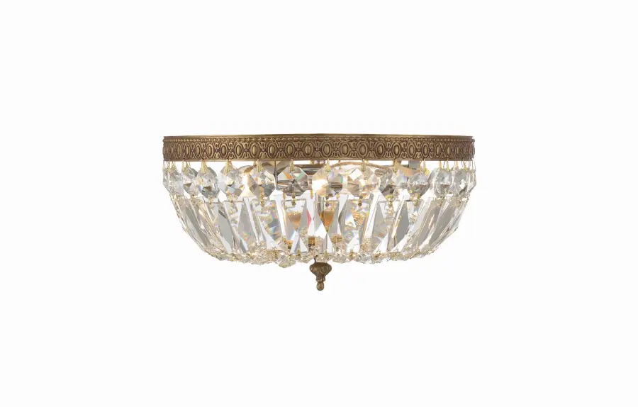 Waltham 12" Flush Mount in English Bronze - Image 4