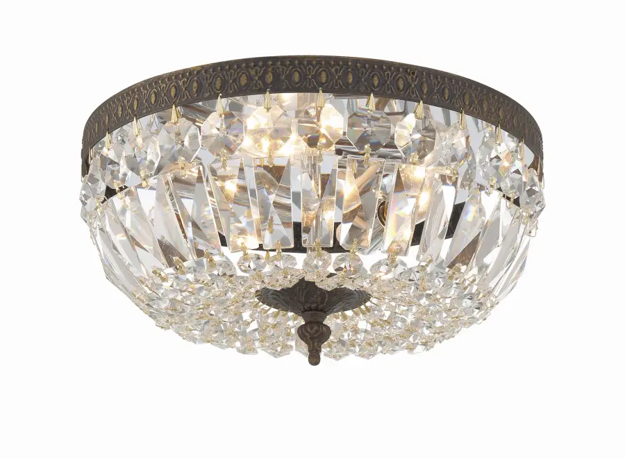 Waltham 12" Flush Mount in English Bronze - Image 10