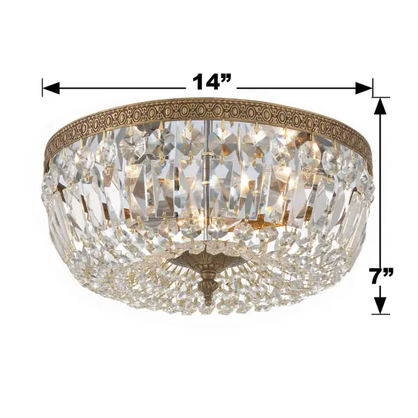 Waltham 14" Flush Mount - Image 8